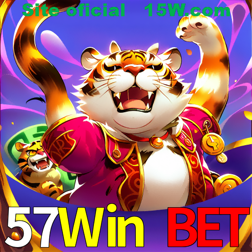 Imagem promocional da 57Win Bet mostrando a plataforma e suas vantagens